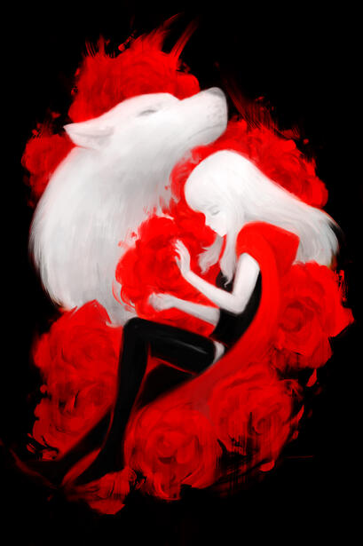 Wolves are Red (featured and published in Infected by Art 2026)
