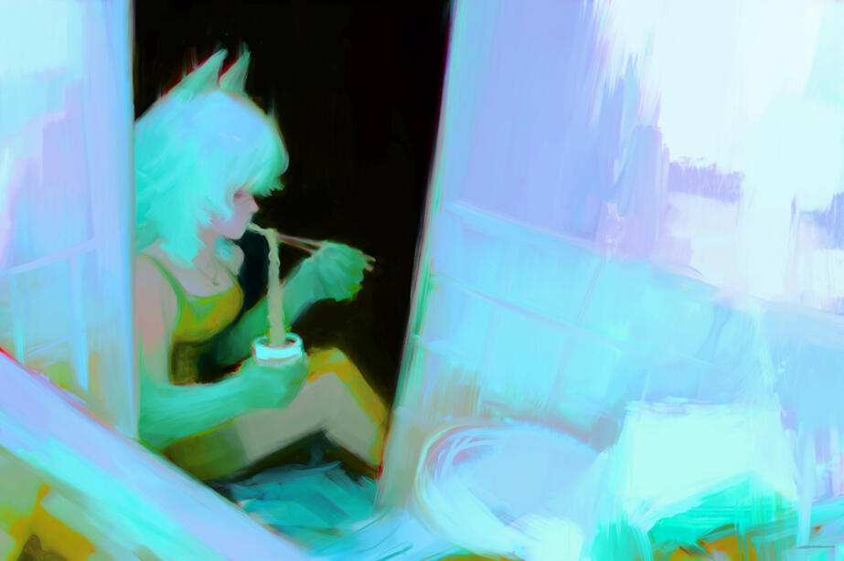 Bathroom Snack