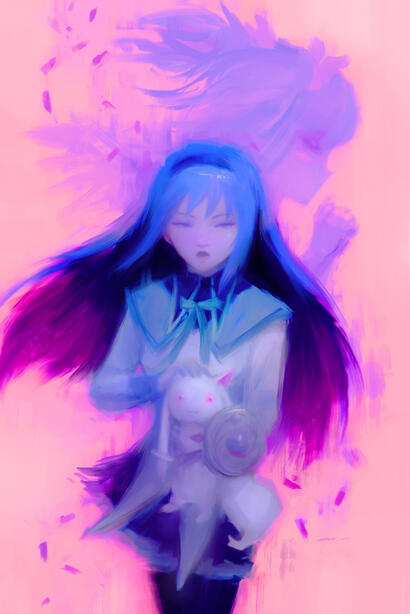 Homura (Fanart from Madoka Magica)